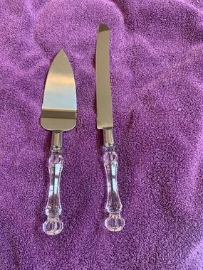 New Wedding Cake 2-pc Serving Set